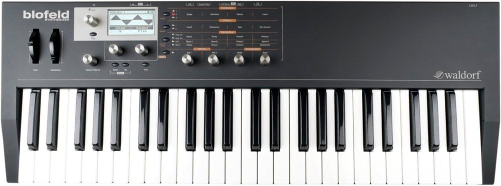 Buy Waldorf Blofeld Keyboard Black Online Canada | Ubuy